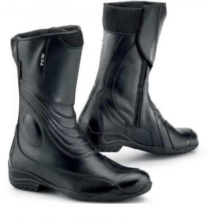 Botte de moto en cuir pour femme TCX Lady Aura WR Taille 36 coloris noir Neuf