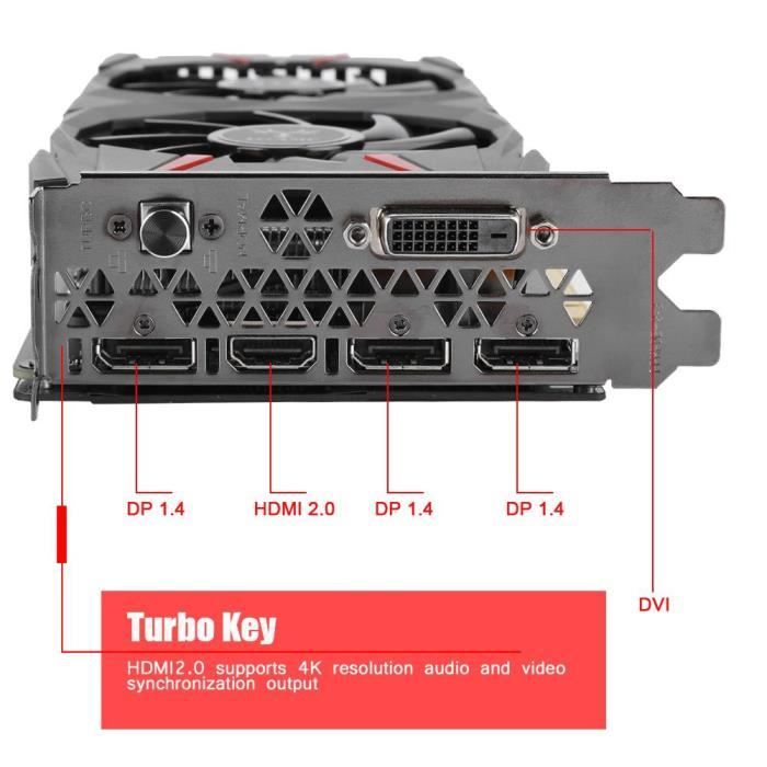 Carte graphique GDDR5 192bit 6Go iGame GTX10603