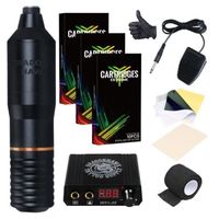 KIT TATOUAGE Tattoo Rotary Pen Tattoo Kit Machine Mini Power Im KIT TATOUAGE Tattoo Rotary Pen Tattoo Kit Machine Mini Power Im