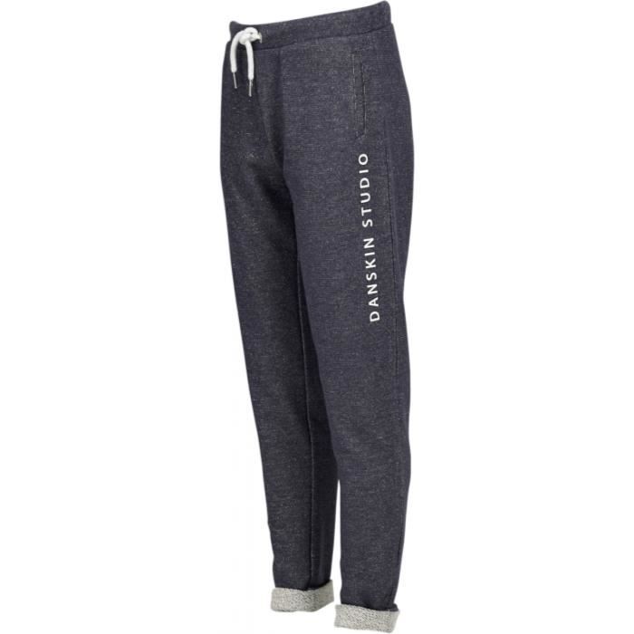 DANSKIN Pantalon Elize - Enfant fille - Bleu et gris