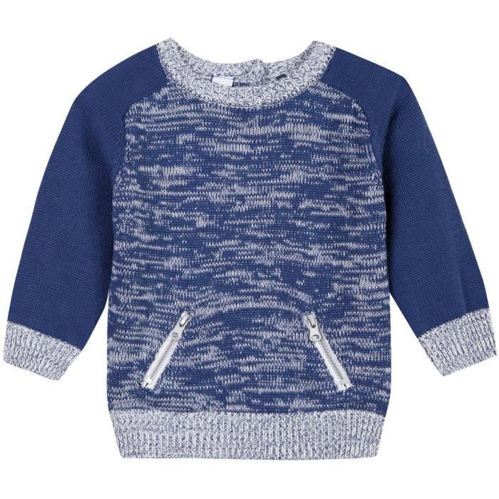 3 POMMES Pull Indigo Bébé Garçon