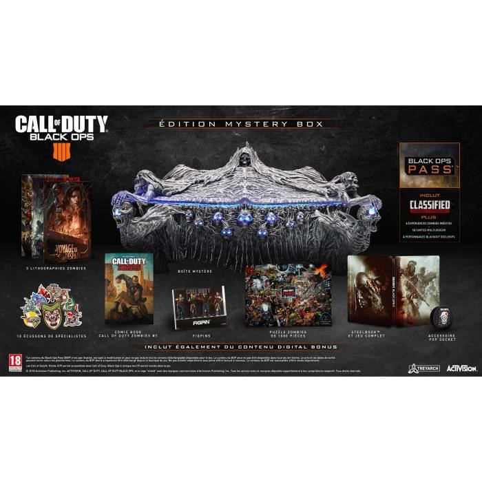 Mystery Box - COD Black Ops 4 Jeu PS4