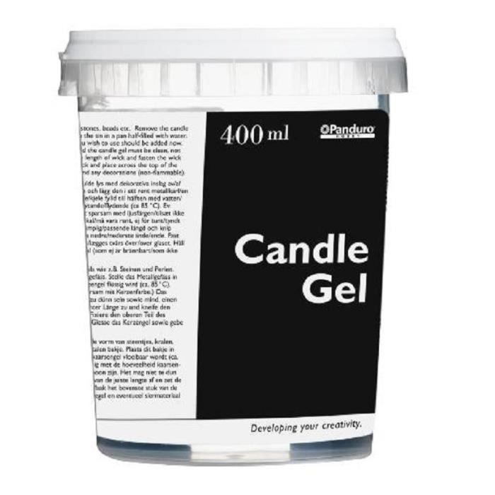 PANDURO Kit bougie en gel - 400 ml