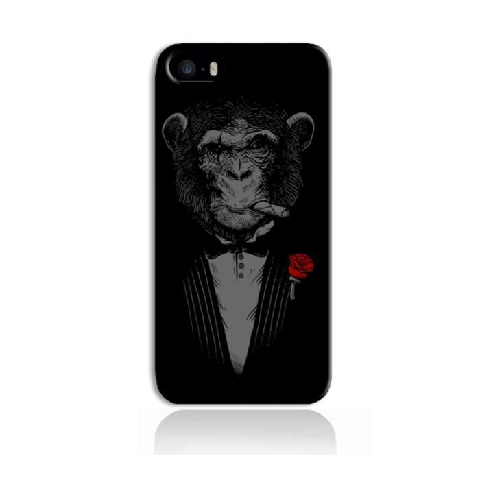 Coque iPhone 5C - Singe mafieux - Achat coque - bumper pas cher, avis et meilleur prix - Soldes