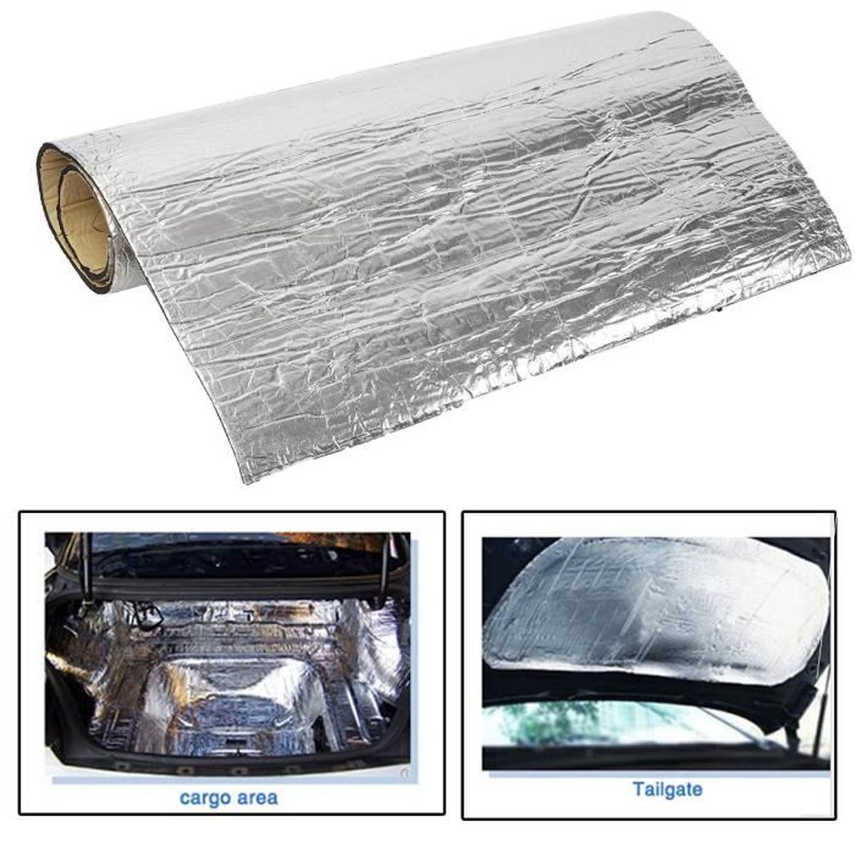 150 x 100cm Bouclier Thermique Tapis Voiture  Isolation  