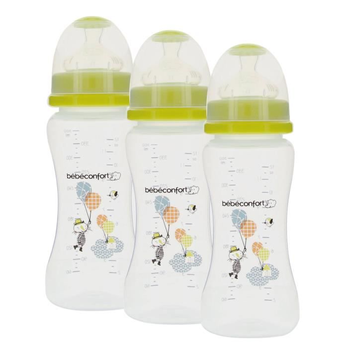BEBE CONFORT Lot De 3 Biberons Maternity 360ml - Under the Rainbow
