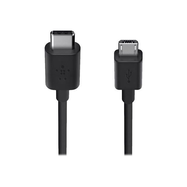 BELKIN Câble USB-C 2.0 vers micro-USB (également dénommé USB Type-C) - Noir