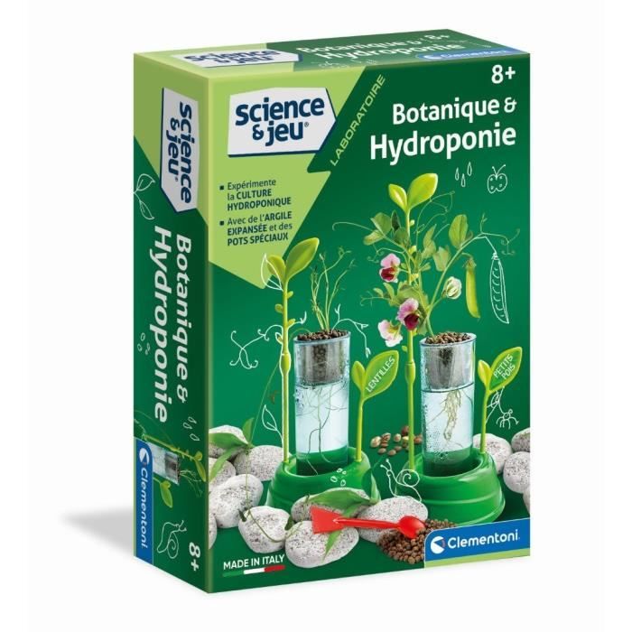 CLEMENTONI Science & Jeu -Botanique et Hydroponie - Jeu scientifique