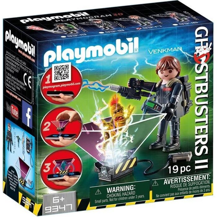 Playmobil - Nouveaute 2018 - Ghostbuster Peter Venkman - 9347