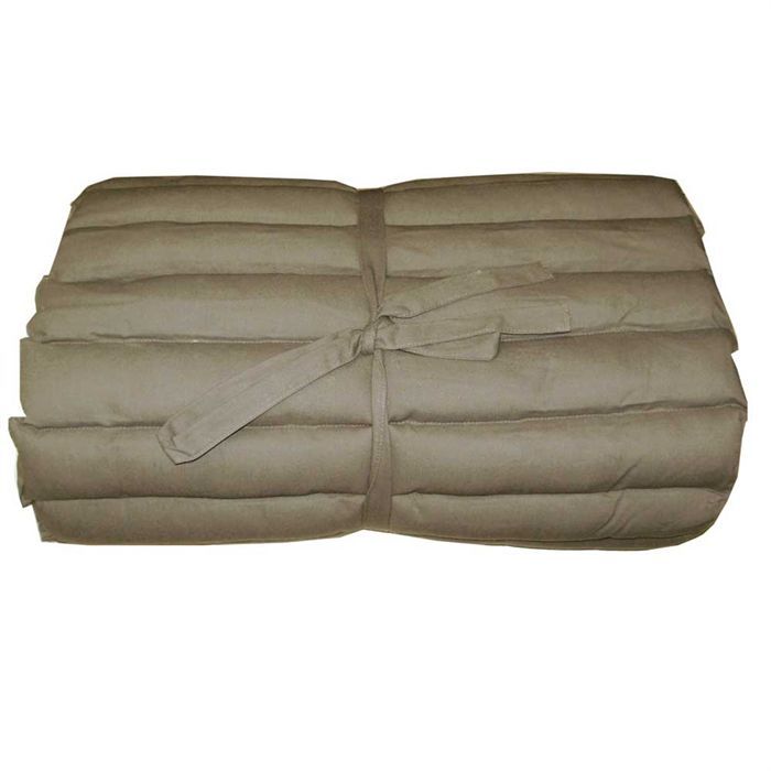 Natte de repos LA MAISON CHARME taupe 170x60cm   Achat / Vente NATTE