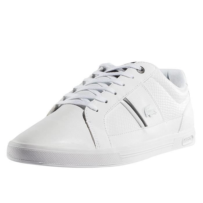 Réduction authentique basket lacoste blanche homme Baskets ...