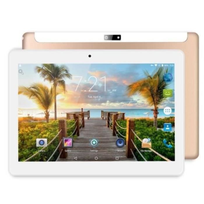 Tablette Tactile 4G HD 10.1'' 2Go + 161