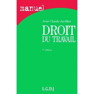 Manuel Droit Du Travail Achat Vente Pas Cher - 