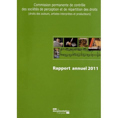 Rapport annuel 2011 des SPRD   Achat / Vente livre Collectif pas cher