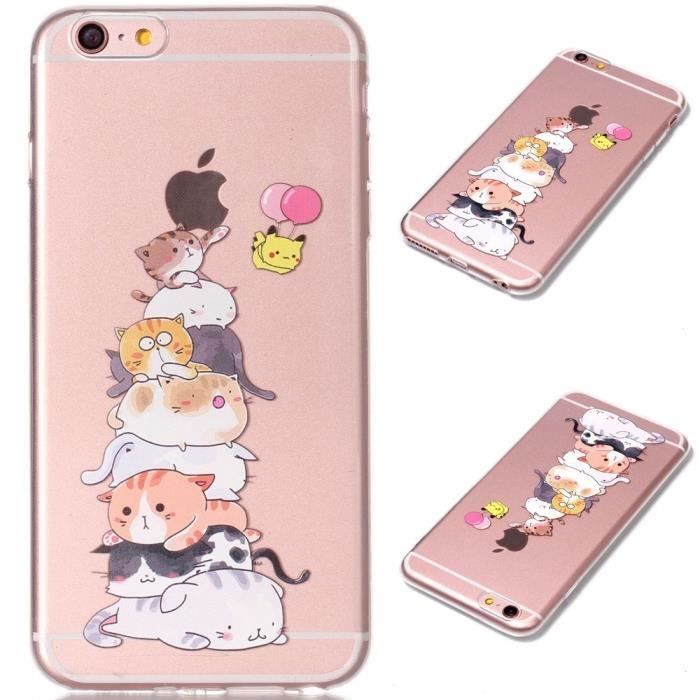 coque chat iphone 8