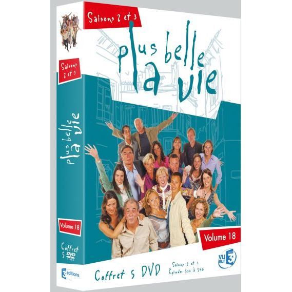 Plus belle la vie, vol. 18 en DVD FILM pas cher