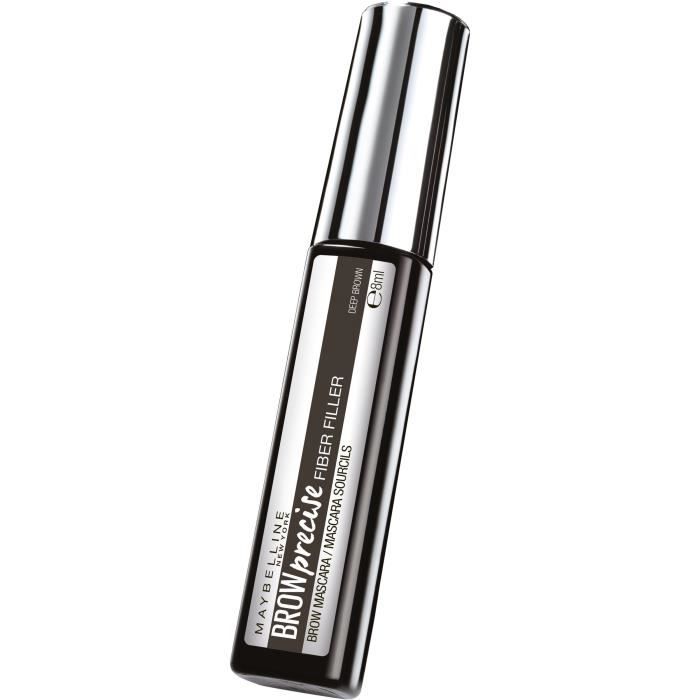MAYBELLINE NEW YORK Mascara sourcils Marron profond - 8 ml