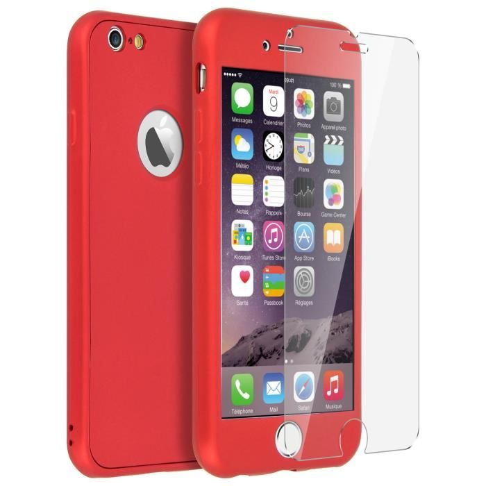 coque rouge iphone 6