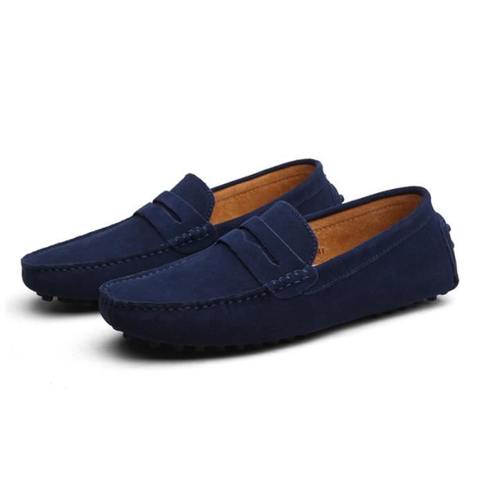 Chaussure Occasionnelles Chaussures Orange Cuir Homme Mode kiuPXZ