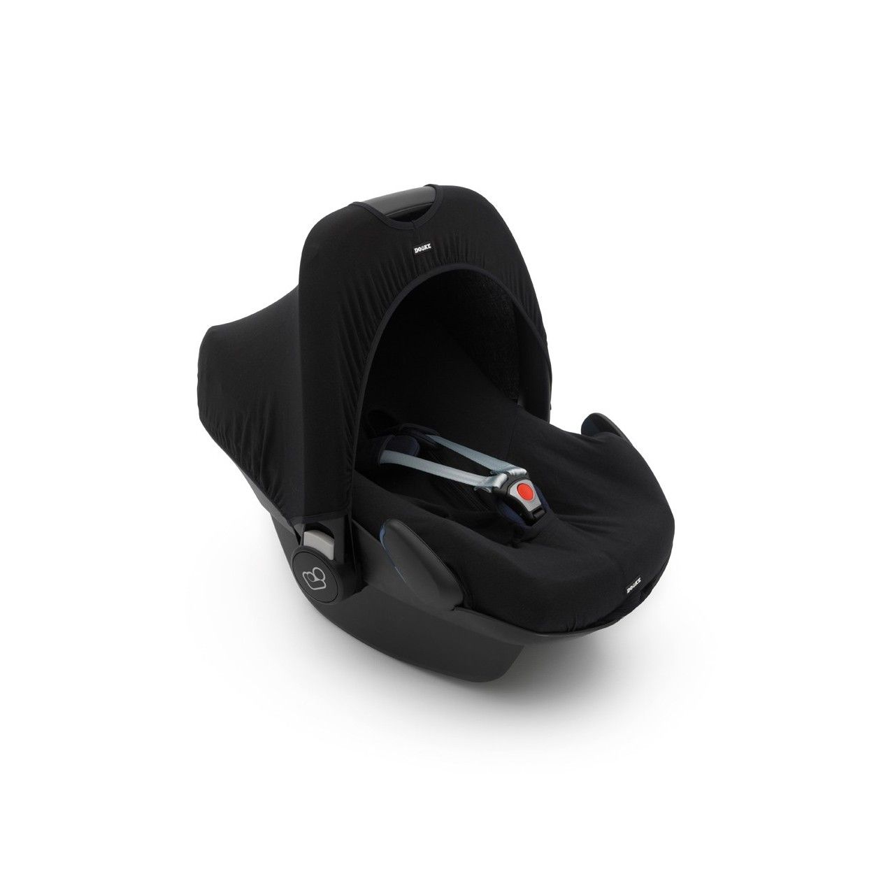 DOOKY Hoody Protection solaire siège auto Noir