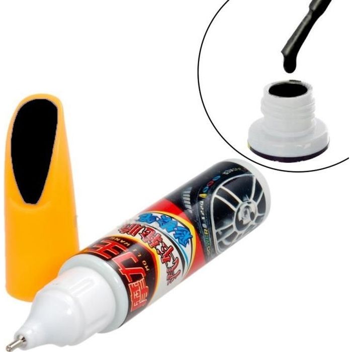 Stylo de retouche pour carrosserie - Renault - 389 Blanc glacier - Auto