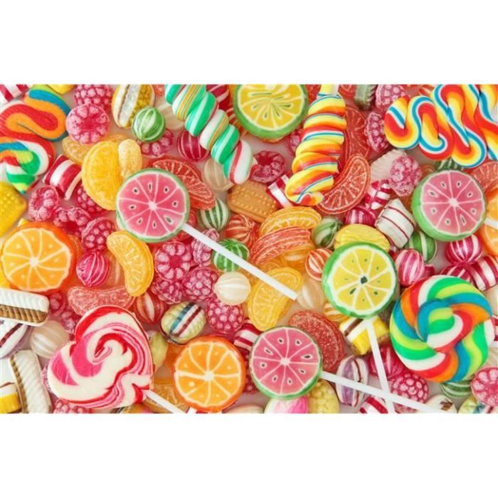 toile bonbons acidules en polyester pour chilie