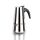 Cafetière à Filtre 100ml Dosette 2-Tasse Acier Ino