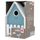 EMSA Nichoir LANDHAUS 15 x 24 cm - Blanc / Bleu an