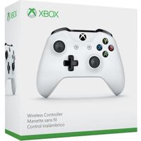 MANETTE JEUX VIDÉO Manette sans fil Xbox One blanche compatible PC MANETTE JEUX VIDÉO Manette sans fil Xbox One blanche compatible PC
