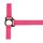 Licol Fluo pur-sang - Rose