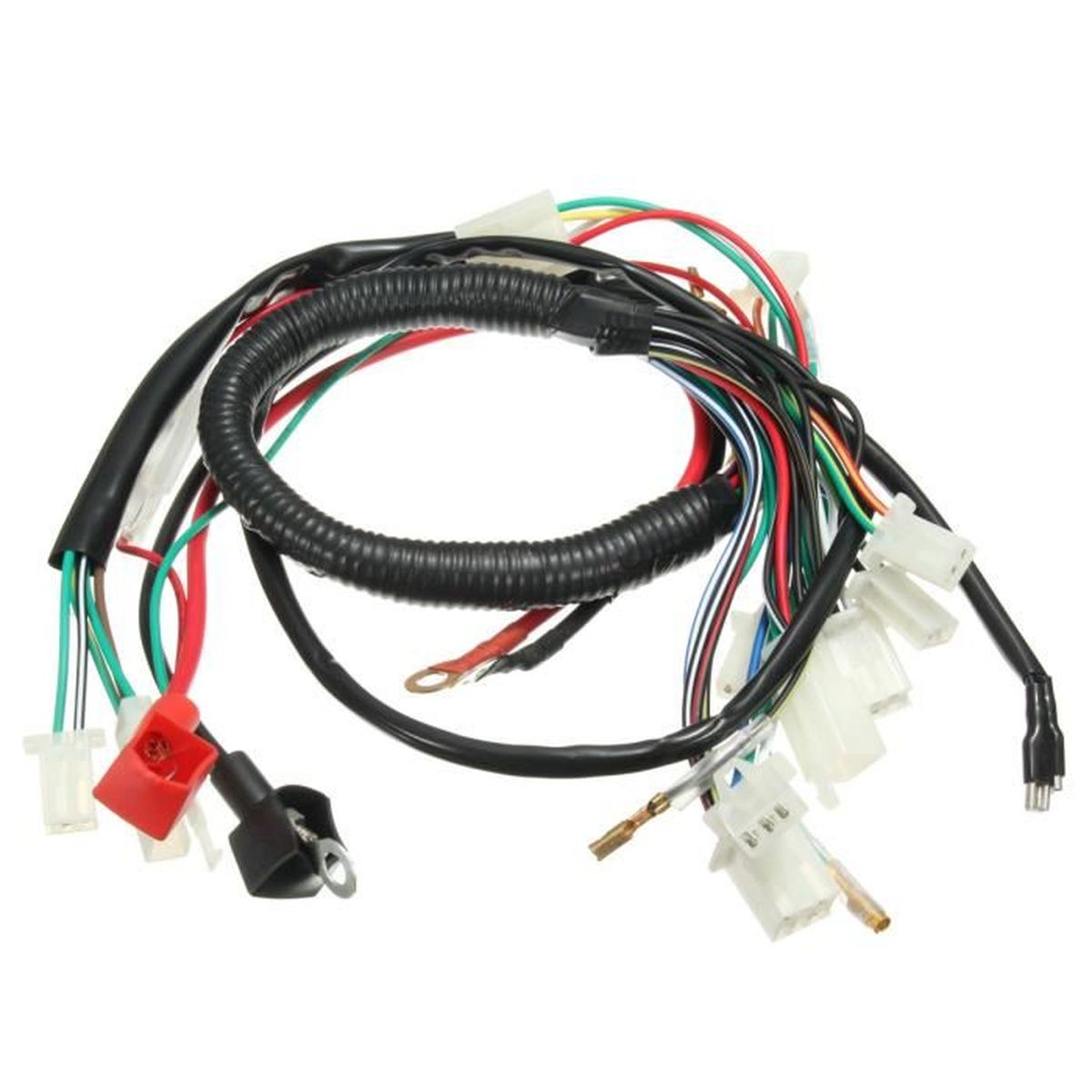 Démarrer Circuit Câble Électrique Pit Bike Atv Quads 50cc ... wiring harness mes 