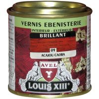 PEINTURE - VERNIS Vernis bois brillant 125 ml Avel - Chêne foncé PEINTURE - VERNIS Vernis bois brillant 125 ml Avel - Chêne foncé