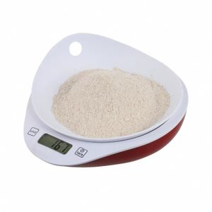 DOMOCLIP MEN352 Balance culinaire ? Rouge et blanc