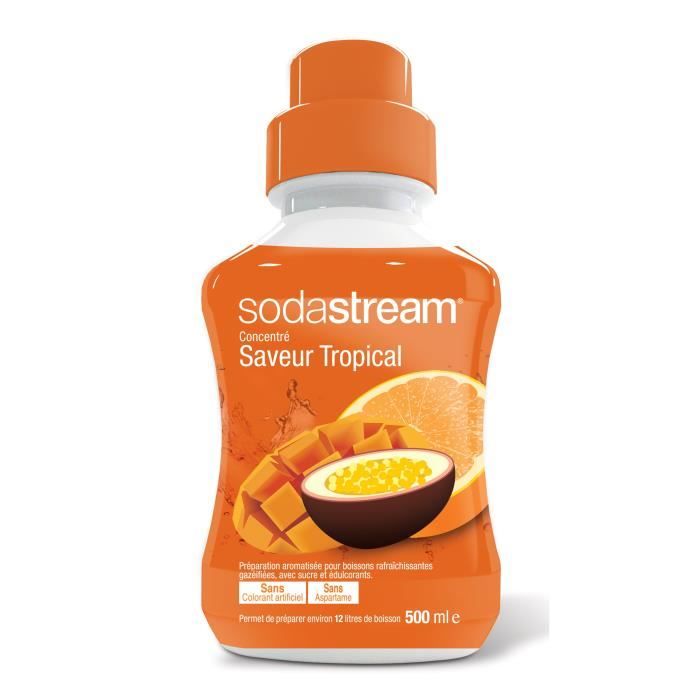 SODASTREAM Concentre Saveur Tropical 500 ml
