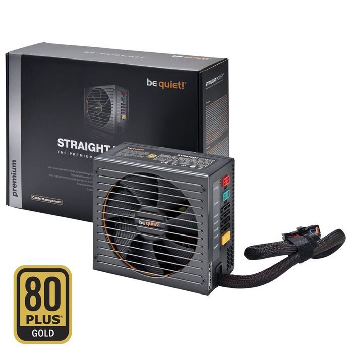 Alimentation PC 480W modulaire   Certifié 80PLUS Gold   Ventilateur