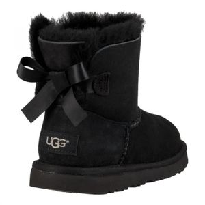 ugg noir a noeud ugg noir a noeud