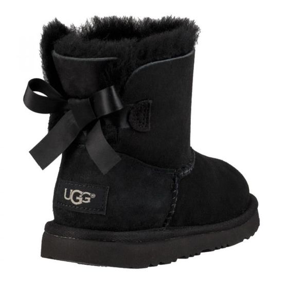 ugg mini bailey bow noir femme ugg mini bailey bow noir femme