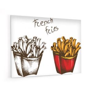 Fond de hotte "French fries" en Panneau
