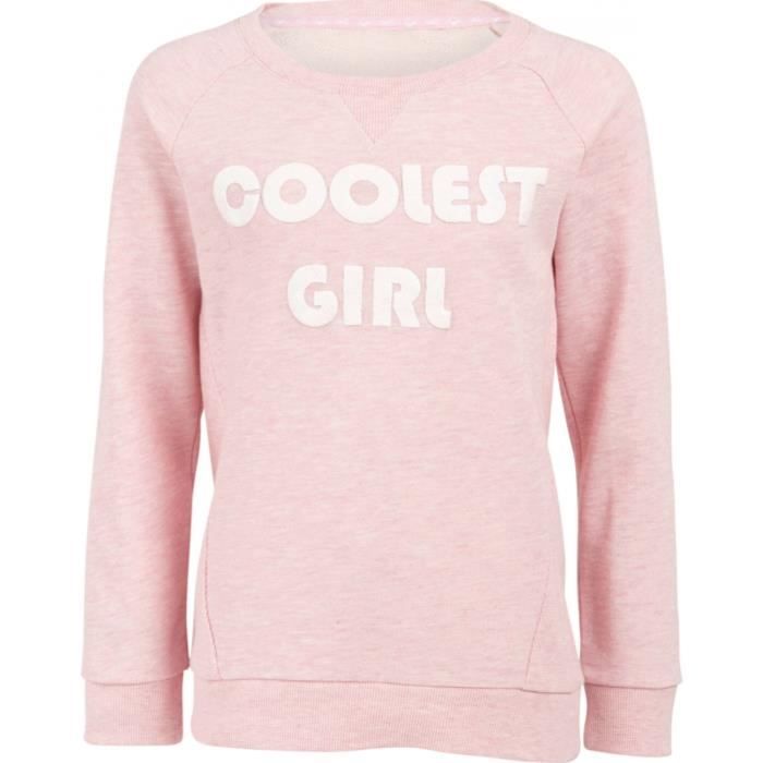UP2GLIDE Sweatshirt Edona - Enfant fille - Rose clair