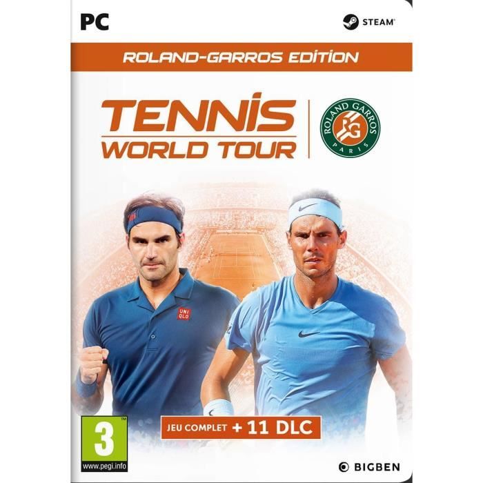 Tennis World Tour Roland Garros Jeu PC