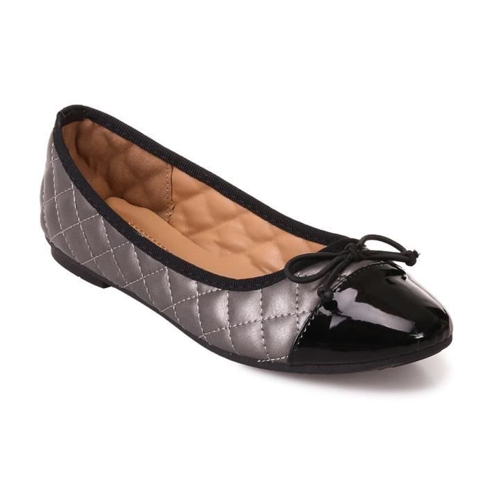 Matelassées Ballerines Argentées Ballerines Argentées Ballerines Matelassées Matelassées Argentées Ballerines Argentées 166zwAxa
