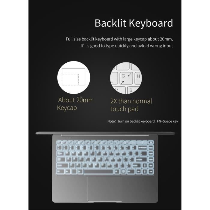 PC Portable-Jumper EZbook X4 Notebook Ordinateur3