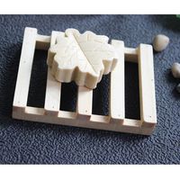DISTRIBUTEUR DE SAVON boîte plat bois titulaire support porte savon natu DISTRIBUTEUR DE SAVON boîte plat bois titulaire support porte savon natu