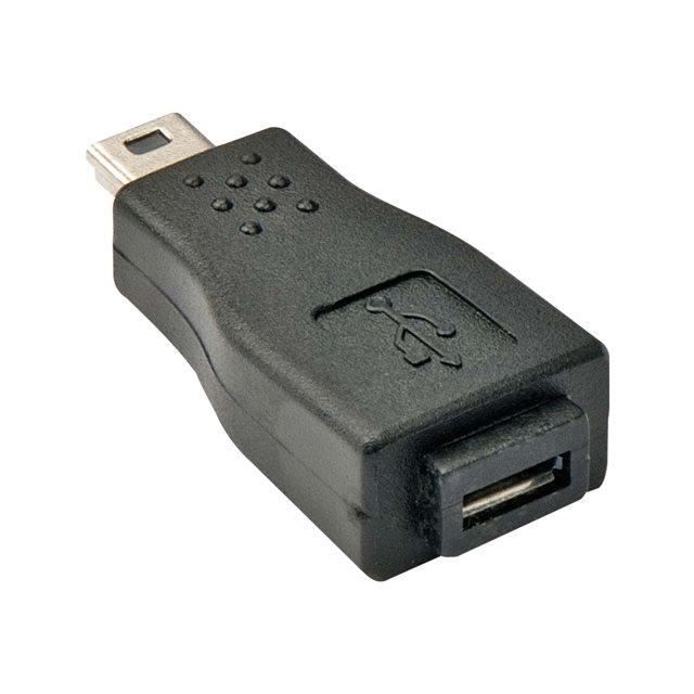 LINDY Adaptateur USB 2.0: type USB 2.0 Micro-B (F) / Mini-B (M)