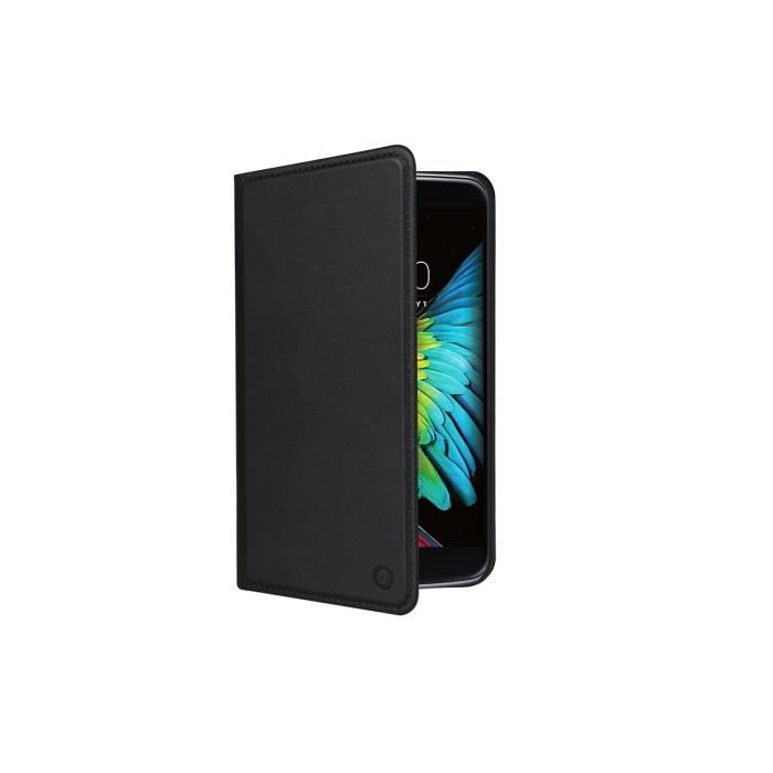 MUVIT Etui FOLIO Stand Noir Pour LG K10