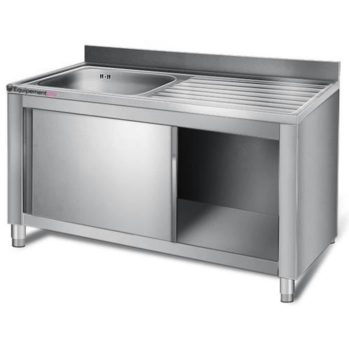 Equipementpro - Meuble sous évier 1,0m -1