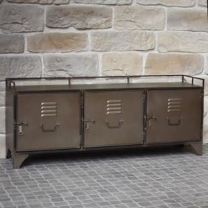 Meuble tv en fer - Achat / Vente pas cher