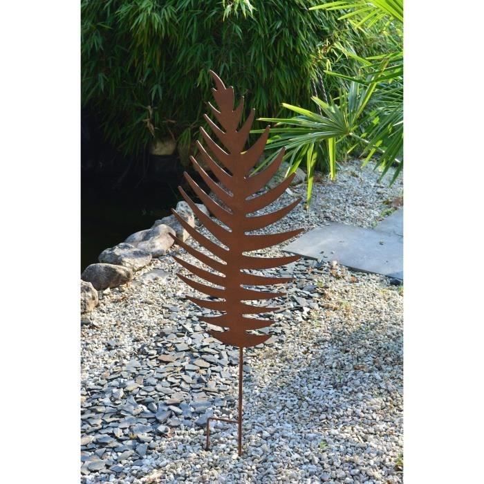 MUNDUS Feuille Déco Fleuralia - H94 cm