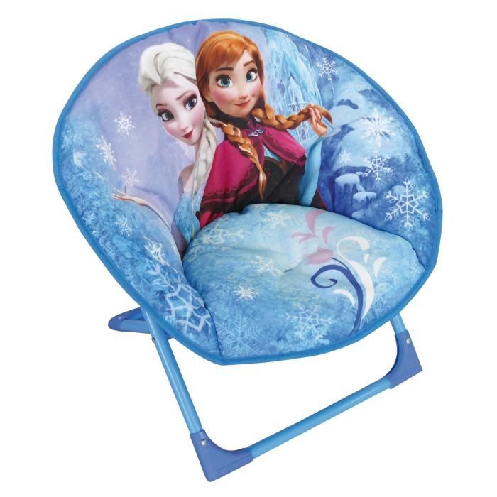 Fun House Disney Reine des Neiges siege lune pliable pour enfant