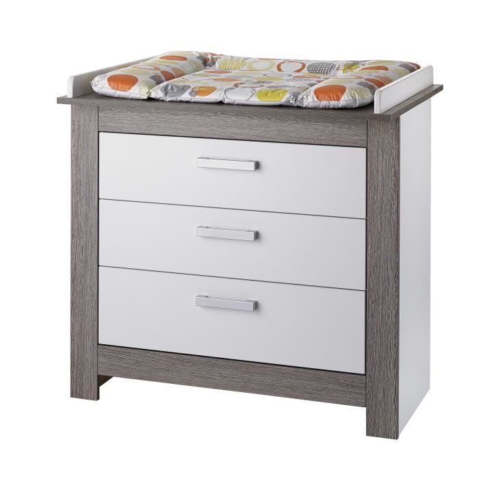 GEUTHER Marlène Commode à langer - blanc/céruse - kit plan à langer inclus